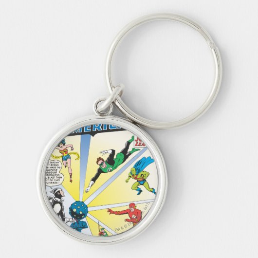 Porte-clés Justice League of America Numéro 12 - Juin (Devant)