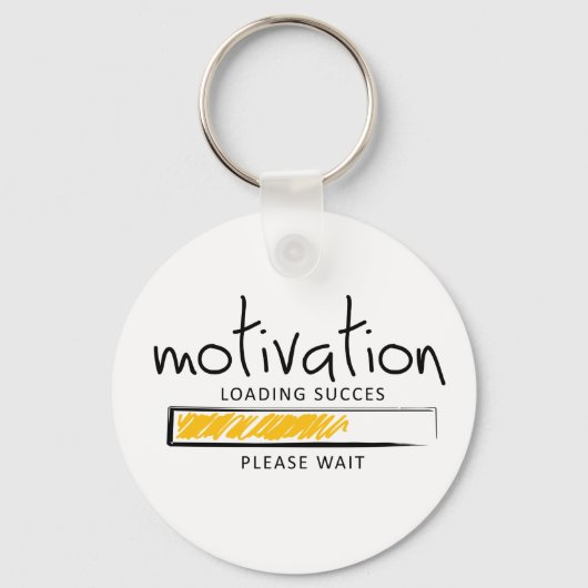 Porte-clés Justification positive. Bonne idée. Motivation (Recto)