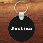 Porte-clés Justine (Verso)