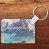 Porte-clés JW Merci pour nous berger les aînés (Recto)