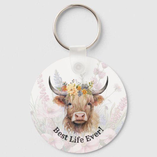 Porte-clés JW Porte - clé Meilleure Vie Jamais! (Recto)