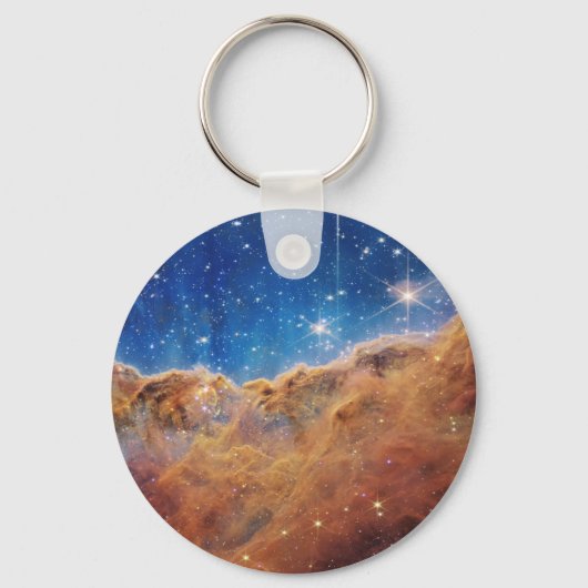 Porte-clés JWST James Webb Télescope Spatial Falaises cosmiqu (Recto)