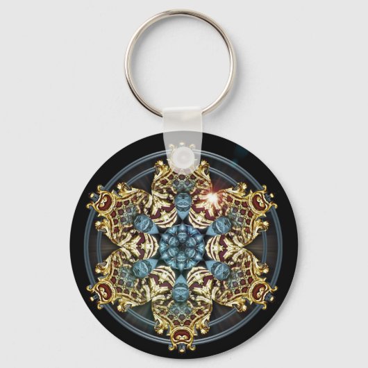 Porte-clés K150 Gold n Blue (Recto)