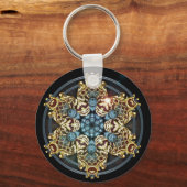 Porte-clés K150 Gold n Blue (Recto)