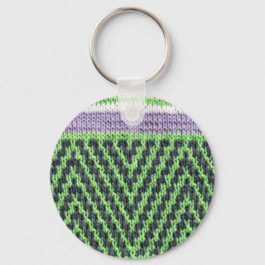 Porte-clés k Knit Artisanware (Recto)