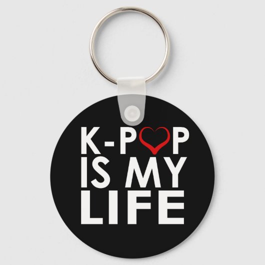 PORTE-CLÉS K-POP EST MA VIE ♡ (Recto)