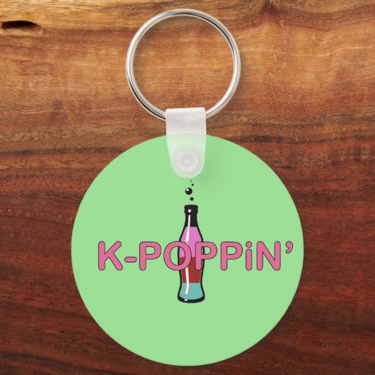 Porte-clés K-Poppin' Green (Recto)
