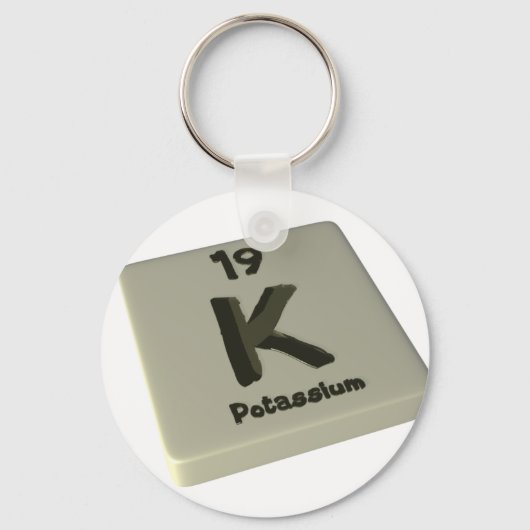 Porte-clés k Potassium (Recto)
