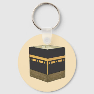 Porte-clés Kaaba - Anglais - Chaîne d'eau - Kaabah Hand Drawn