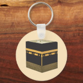 Porte-clés Kaaba - Anglais - Chaîne d'eau - Kaabah Hand Drawn (Recto)