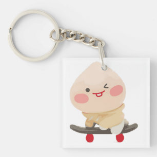 Porte-clés KaKao Friends - Skateboarder Apeach
