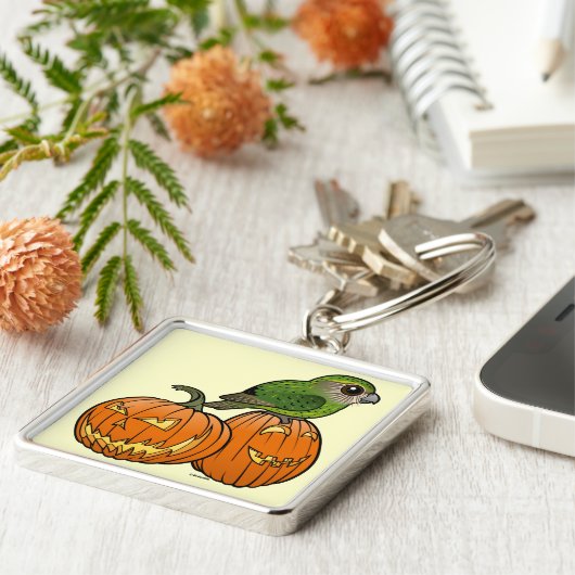 Porte-clés Kakapo Halloween (Côté)