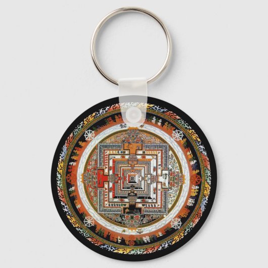 Porte-clés Kalachakra Mandala (Recto)