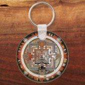 Porte-clés Kalachakra Sand Mandala (Recto)