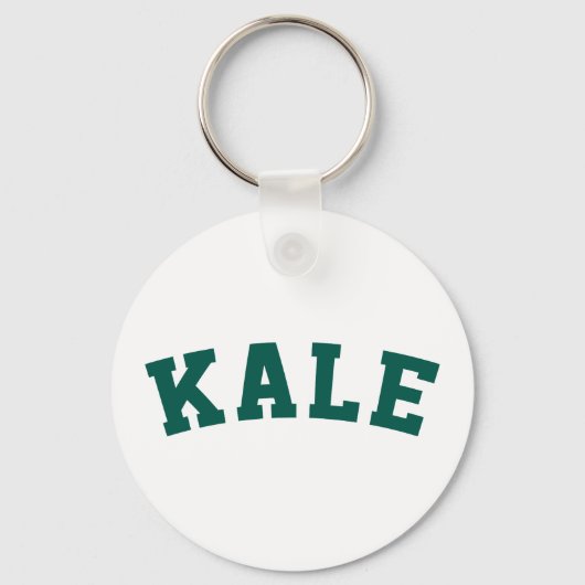 Porte-clés Kale Funny Vegan Style (Recto)