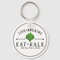 Kale Végétarien Vivant Respire Manger Kale Personn