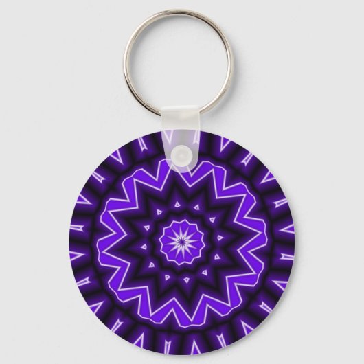 Porte-clés Kaledoscope violet (Recto)