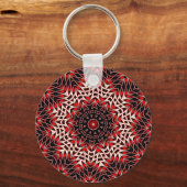 Porte-clés Kaleidoscope à feuilles chaudes (Recto)