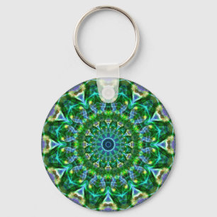 Porte-clés Kaleidoscope Printemps Vert
