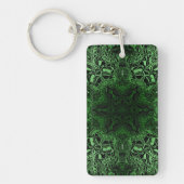 Porte-clés Kaleidoscope vert (Devant)