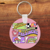 Porte-clés Kamala Harris 1ère femme Présidente Inauguration (Recto)