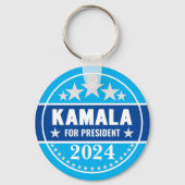 Porte-clés Kamala Harris 2024 pour le président (Recto)