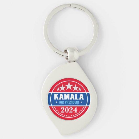 Porte-clés Kamala Harris 2024 Présidente (Devant)