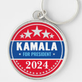 Porte-clés Kamala Harris 2024 Présidente  (Devant)