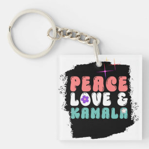 Porte-clés Kamala Harris 2024 Présidente Groovy