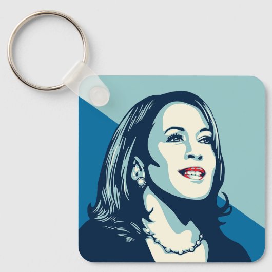 PORTE-CLÉS KAMALA HARRIS EN AVANT (Recto)