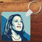 PORTE-CLÉS KAMALA HARRIS EN AVANT (Verso)
