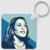 PORTE-CLÉS KAMALA HARRIS EN AVANT (Dos)