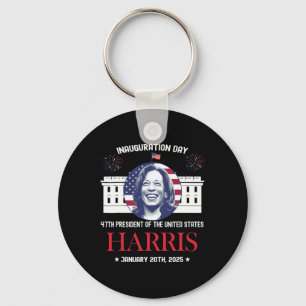 Porte-clés Kamala Harris Jour de l'Inauguration 2025 Madame 4