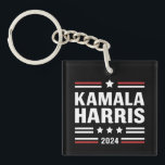 Porte-clés Kamala Harris pour le président People 2024<br><div class="desc">Kamala Harris pour l'élection présidentielle populaire 2024</div>