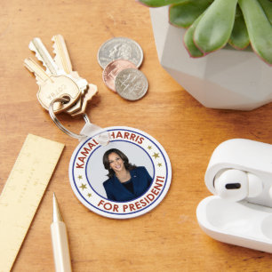 PORTE-CLÉS KAMALA HARRIS PRÉSIDENTE !