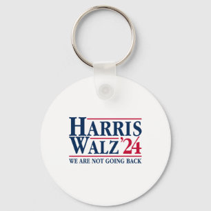 Porte-clés Kamala Harris Tim Walz Vp Nous Ne Reviendrons Pas