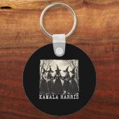 Porte-clés Kamala Harris Tim Wheimer Witch (Recto)