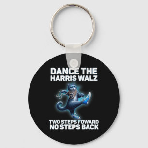 Porte-clés Kamala Harris W 2024 Waltz Dance 2 Steps Forward N