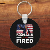 Porte-clés Kamala Vous êtes fired drôle (Recto)