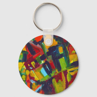 Porte-clés Kandinsky 304 Oeuvre Abstraite colorée