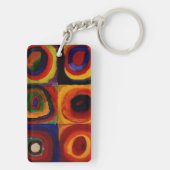 Porte-clés Kandinsky - Cercles concentrés (Dos)