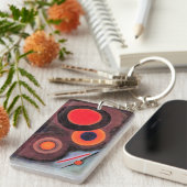 Porte-clés Kandinsky - Composition avec Cercles (Devant droit)