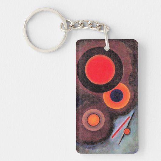 Porte-clés Kandinsky - Composition avec Cercles (Devant)