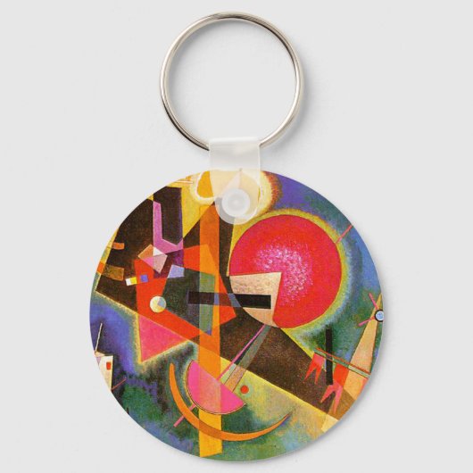 Porte-clés Kandinsky En Porte - clé Bleu (Recto)