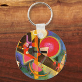 Porte-clés Kandinsky En Porte - clé Bleu (Recto)