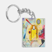 Porte-clés Kandinsky jaune-rouge-bleu (Devant gauche)