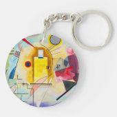 Porte-clés Kandinsky jaune-rouge-bleu (Dos)