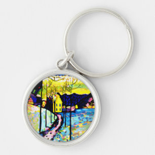 Porte-clés Kandinsky - Paysage hivernal