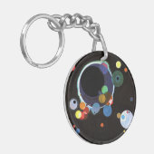 Porte-clés Kandinsky - Plusieurs Cercles (Devant gauche)