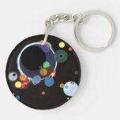 Porte-clés Kandinsky - Plusieurs Cercles (Dos)